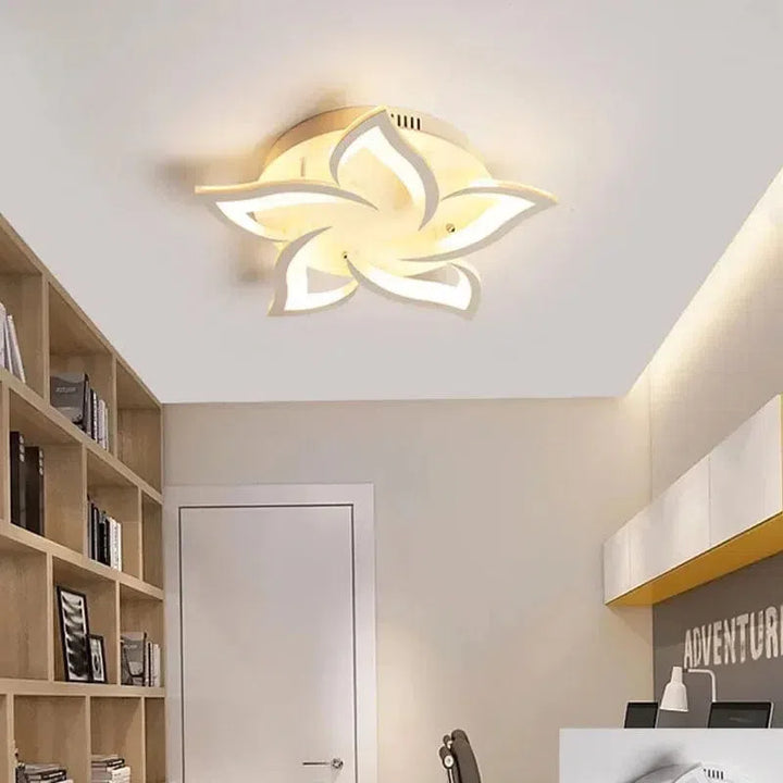 LumiaPla Plafonnier Florel – Motifs floraux pour une décoration raffinée