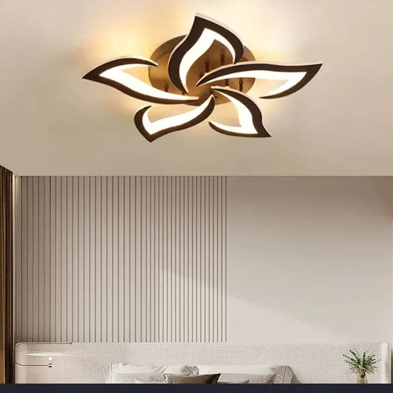 LumiaPla Plafonnier Florel – Motifs floraux pour une décoration raffinée